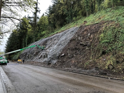 Drilling at Bridge Ave
